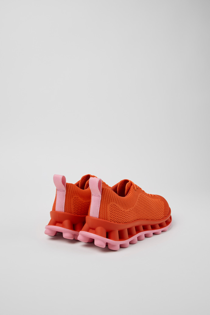 Back view of Camper x SUNNEI - PELOTISSIMA Multicolor Textile Sneakers for Women.