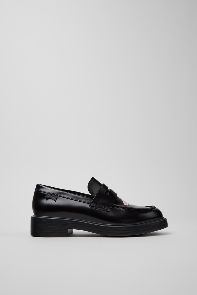 Twins Schwarze Lederschuhe für Damen.