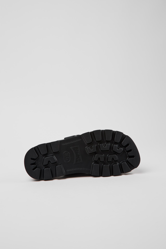 The soles of Brutus Sandal Black EVA Sandals for Women.