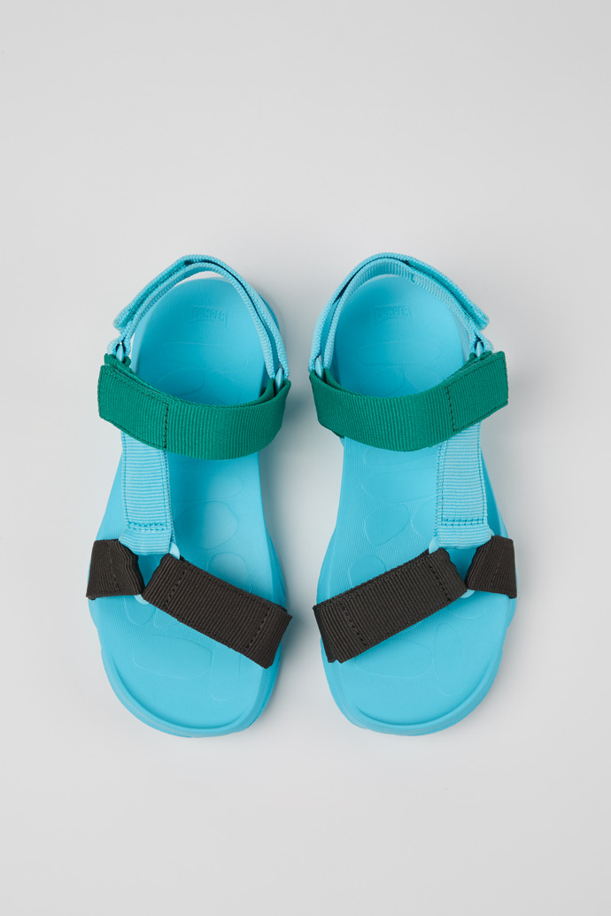 Overhead view of Karst Sandal Multicolor Recycled PET Women's Sandals.