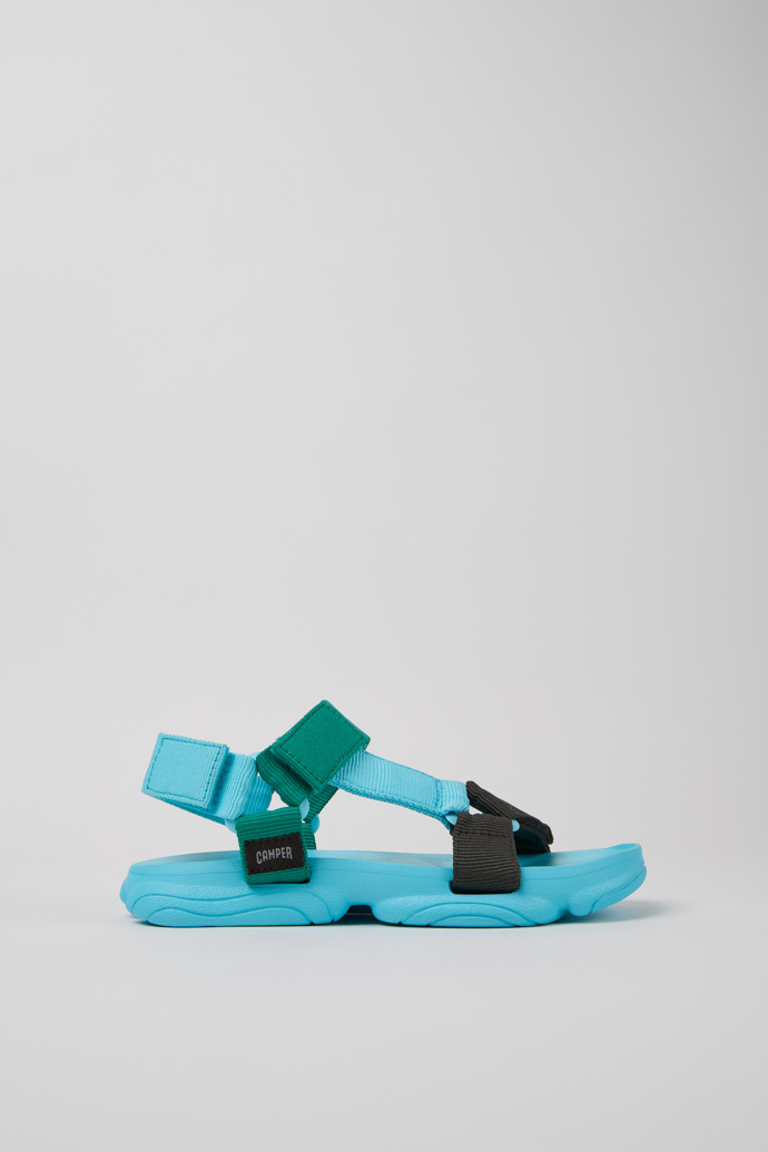 Side view of Karst Sandal Multicolor Recycled PET Women's Sandals.