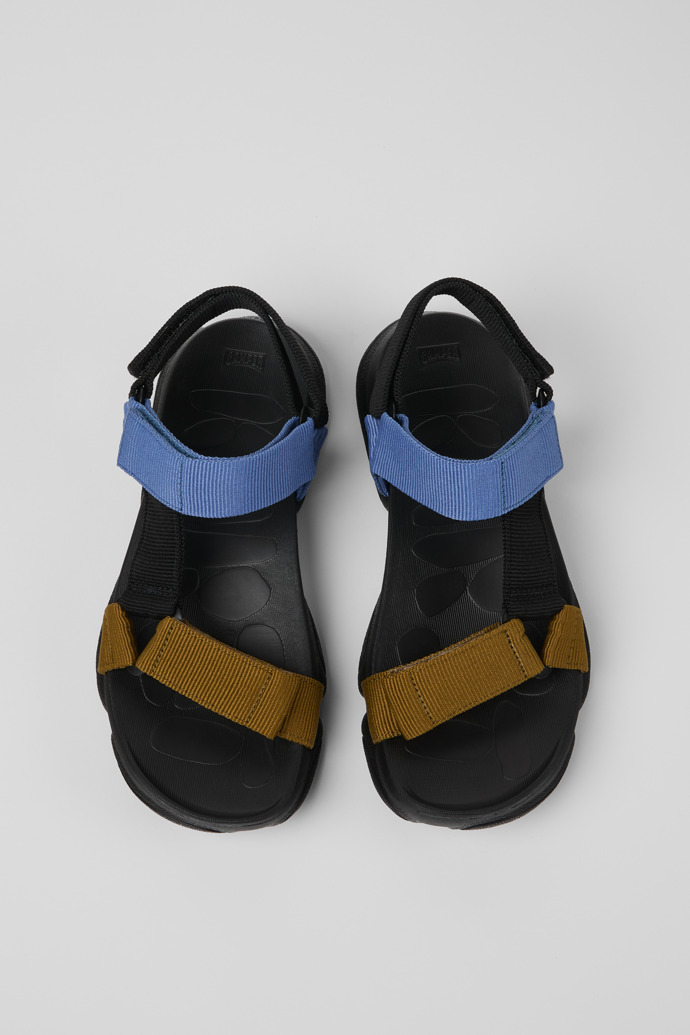 Overhead view of Karst Sandal Multicolor Recycled PET Sandals for Women.