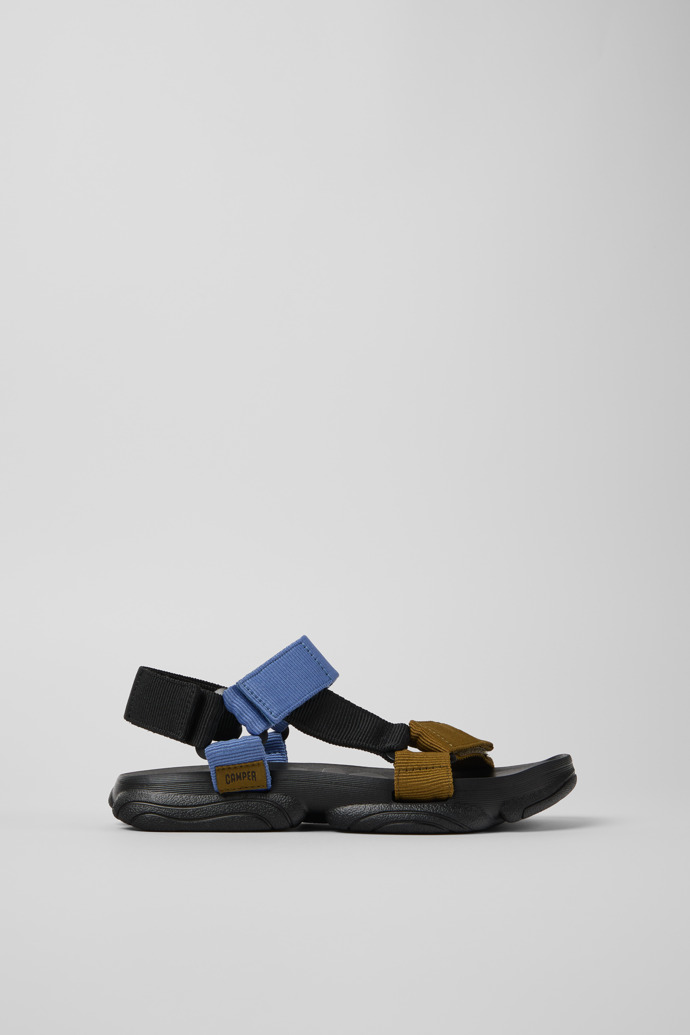 Side view of Karst Sandal Multicolor Recycled PET Sandals for Women.