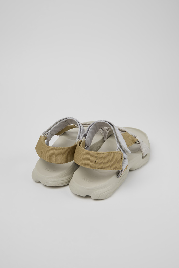 Back view of Karst Sandal Multicolor Textile Sandals for Women.