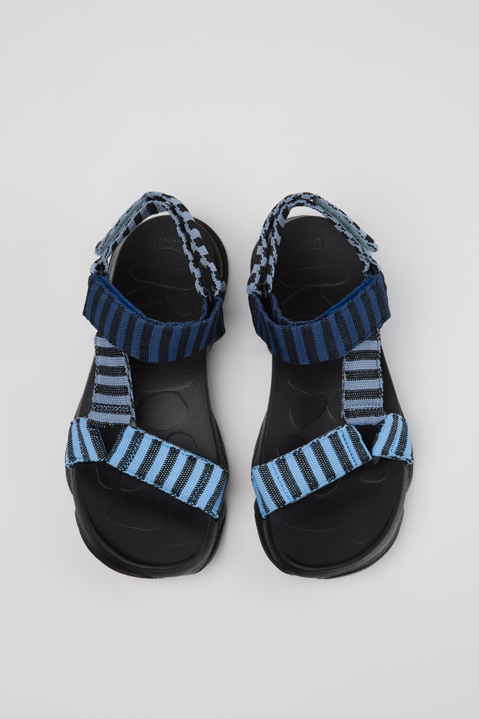 Karst Sandal Sandalias de textil azules para mujer.