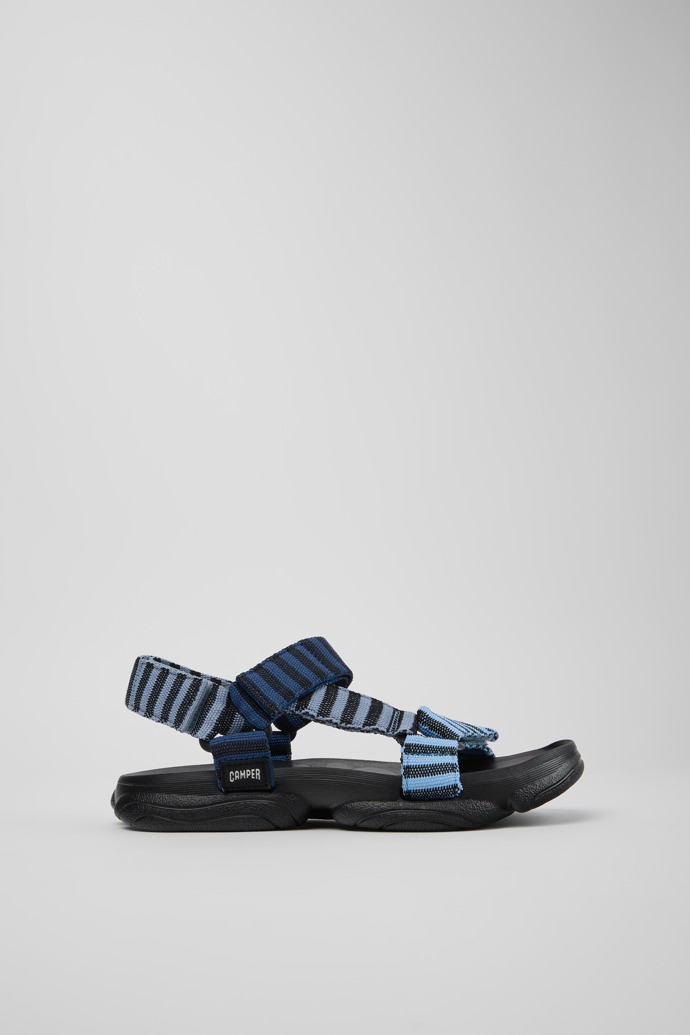 Karst Sandal Sandalias de textil azules para mujer.