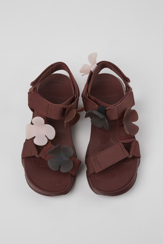 Twins Sandali in tessuto multicolore Da donna.