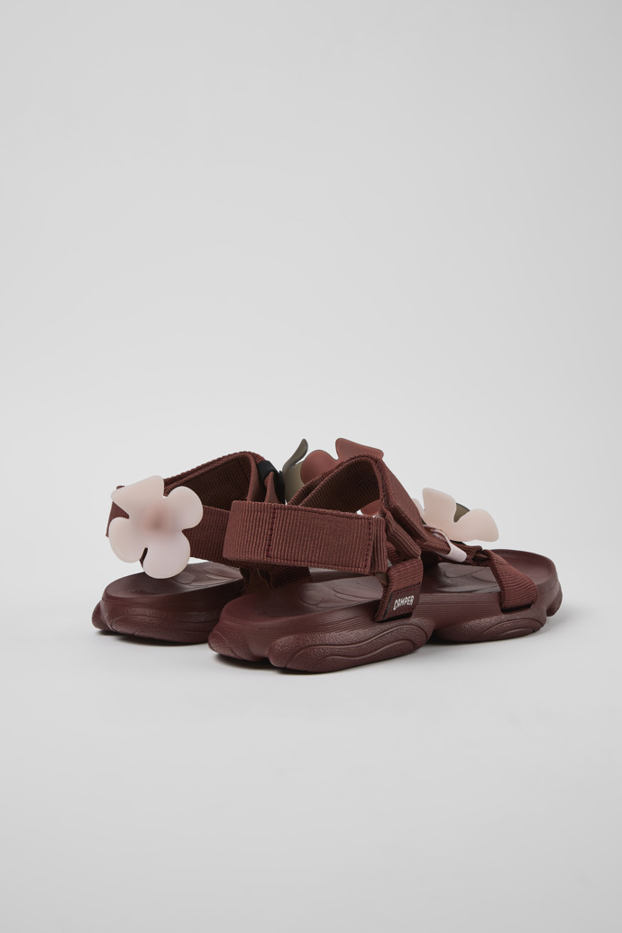 Twins Sandali in tessuto multicolore Da donna.