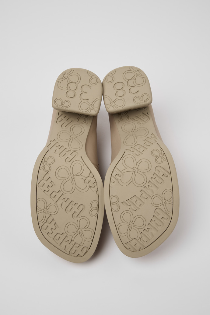 Kora Mocassini in pelle beige da Donna.