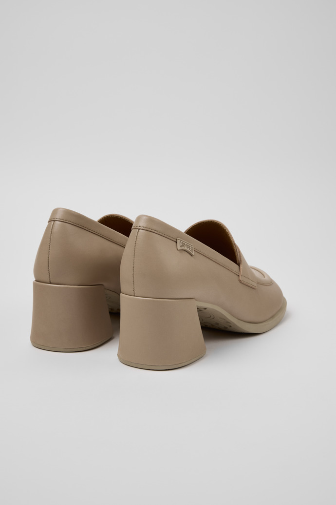 Kora Mocassini in pelle beige da Donna.