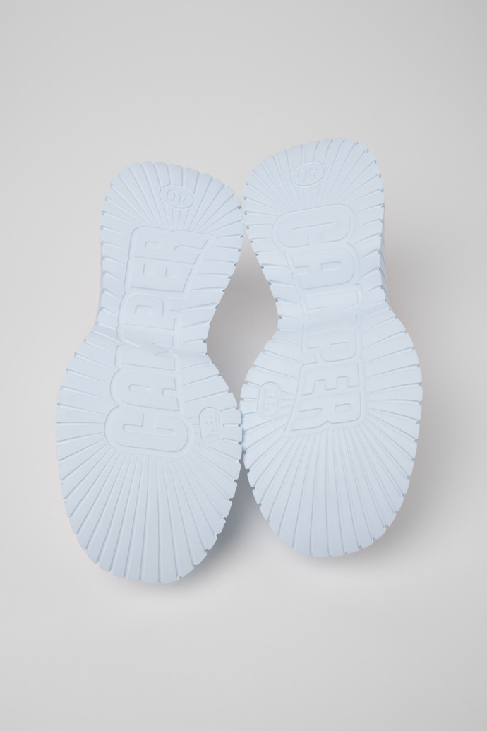 Pix BCN Chaussures en cuir blanc pour femme.