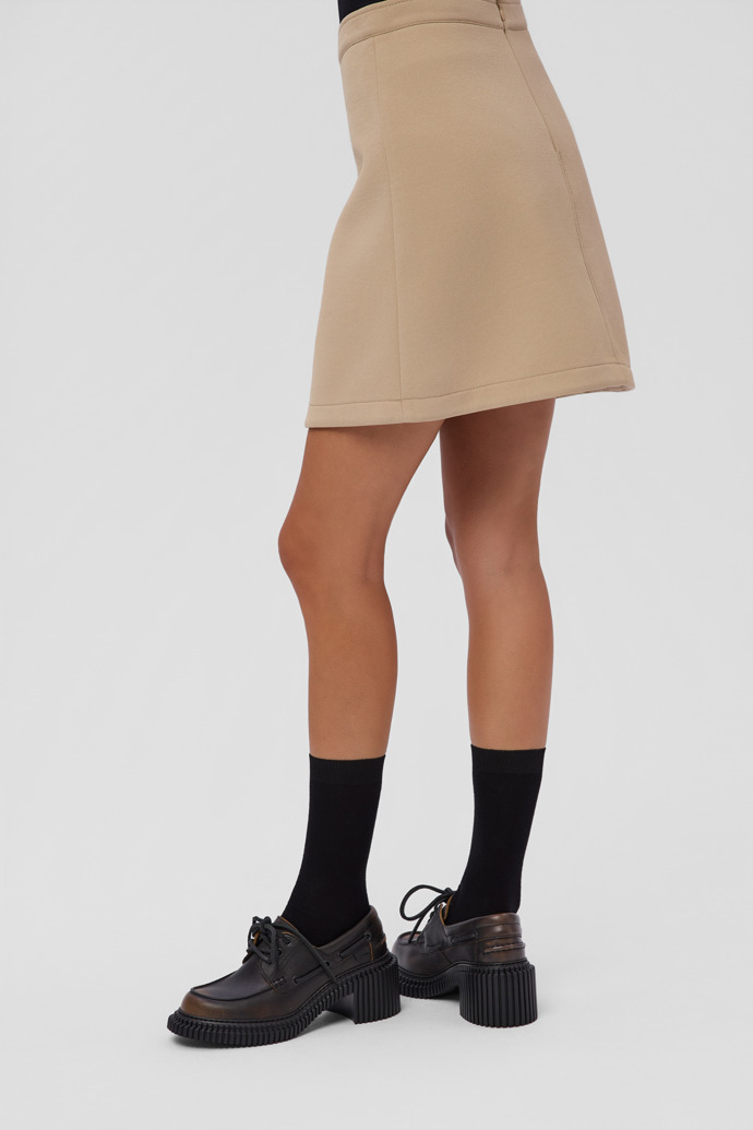 Pix London Black Leather Moccasins for Women.