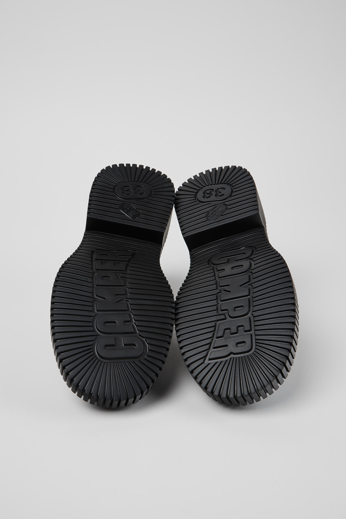 Pix Berlin Zapatos de nobuk marrón para mujer.