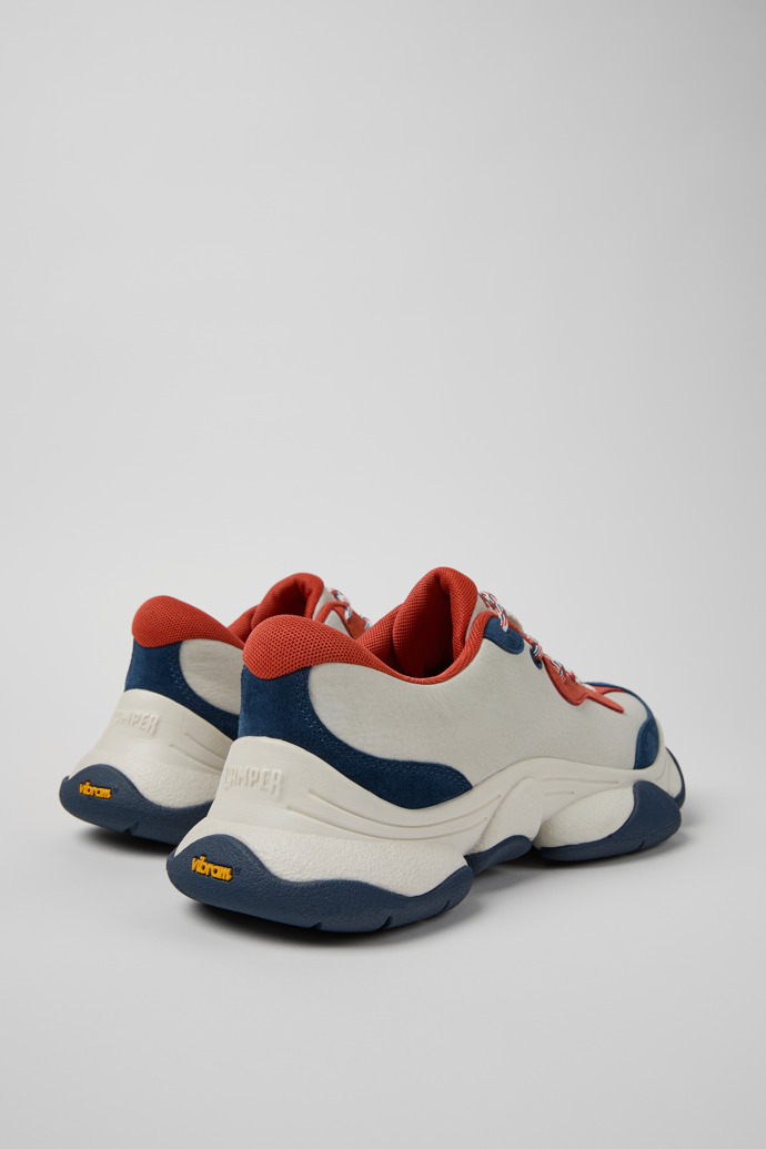 Karst 2 Wielokolorowe skórzane sneakersy damskie.