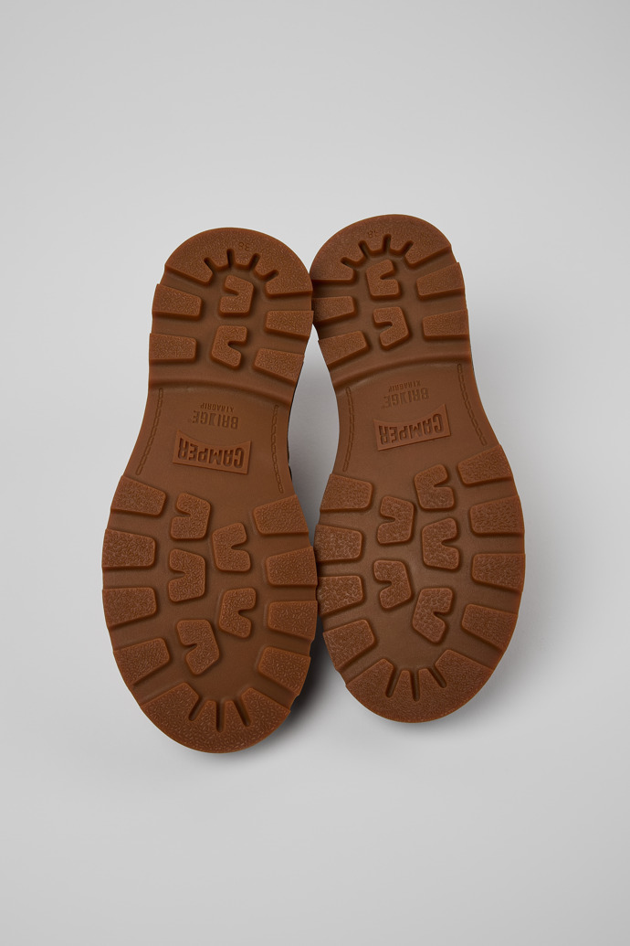 Brutus+ Chaussures en nubuck marron pour femme.