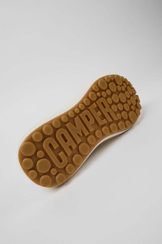 The soles of Pelotas Athens Multicolor Leather and Nubuck Sneakers for Women.