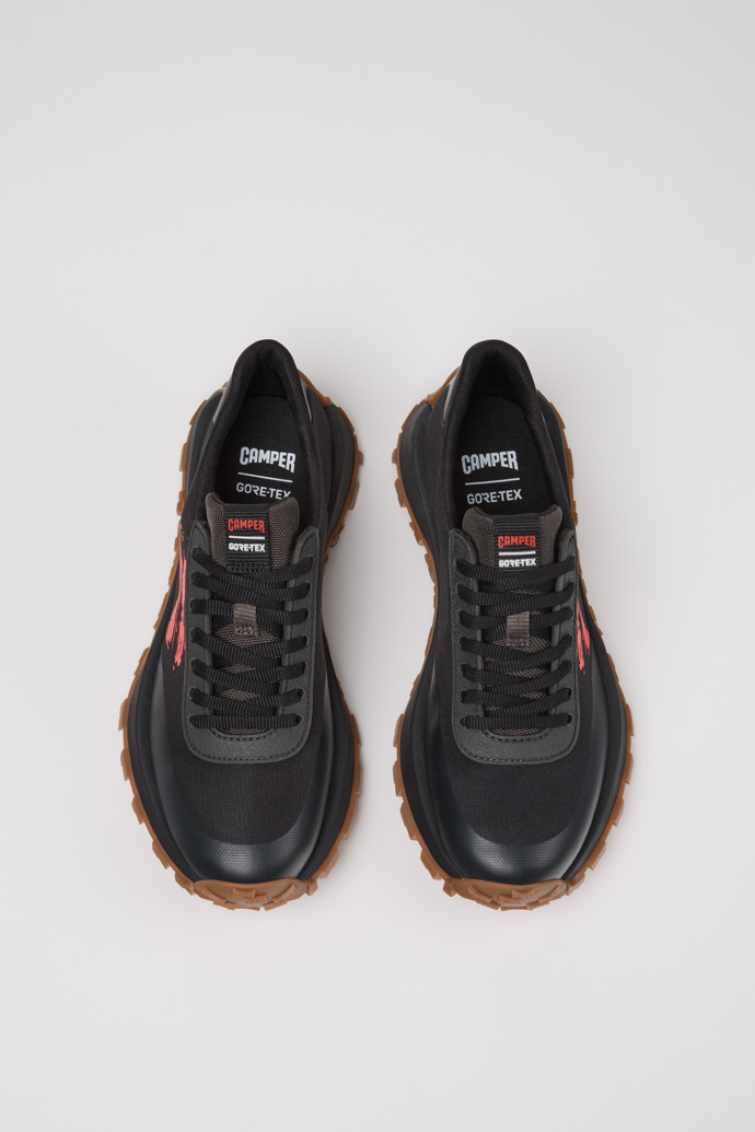 Drift Trail - GORE-TEX Baskets sans couture noir et gris pour femme.