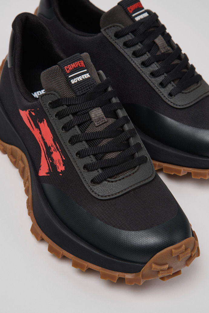 Drift Trail - GORE-TEX Baskets sans couture noir et gris pour femme.
