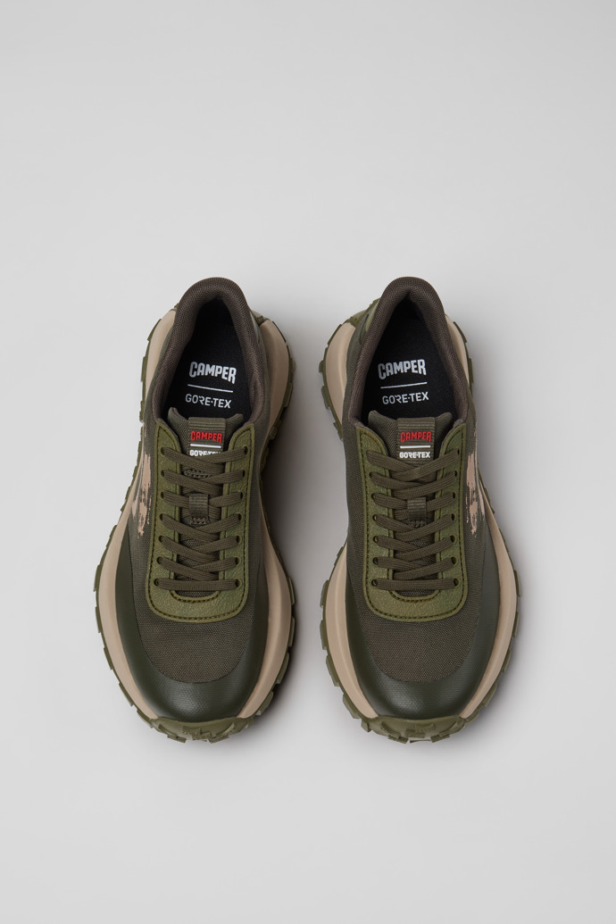 Drift Trail Grüne Sneaker aus Cordura und TPU-Folie für Damen.