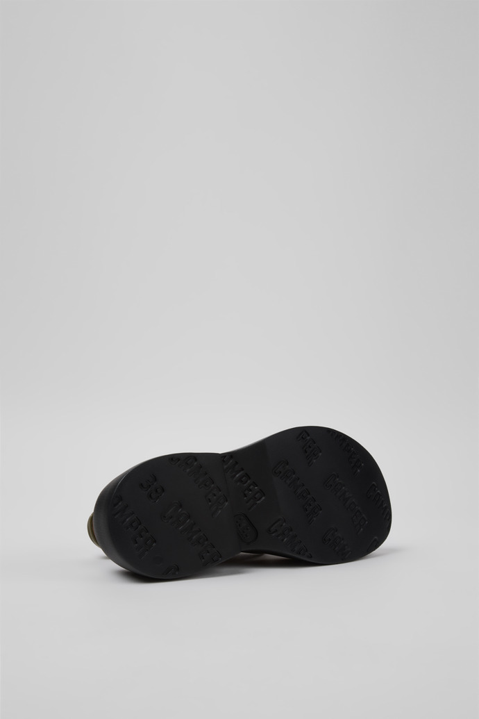 Tasha Grüne Ledersandalen Für Damen.