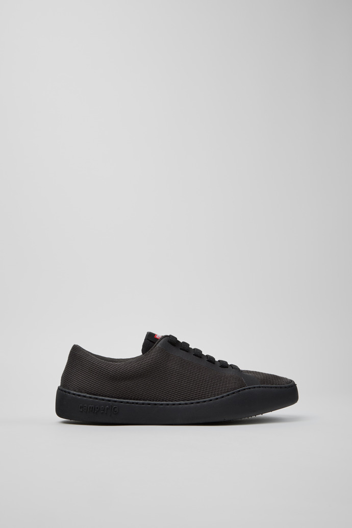 Side view of Peu Touring Gray Recycled Engineered Materials Sneakers for Women.