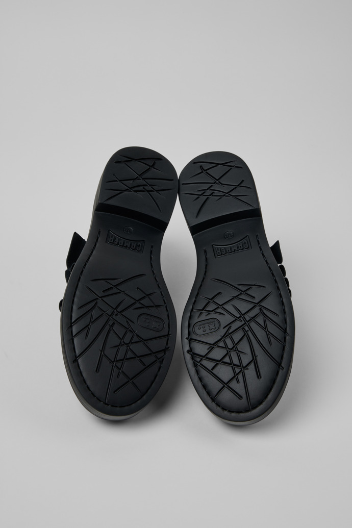 Dean Chaussures en cuir noir Pour femme.