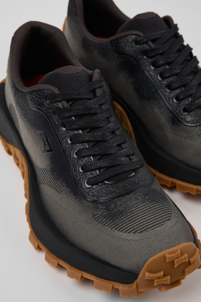 Drift Trail Schwarze Sneaker aus recycelten technischen Materialien Für Damen.