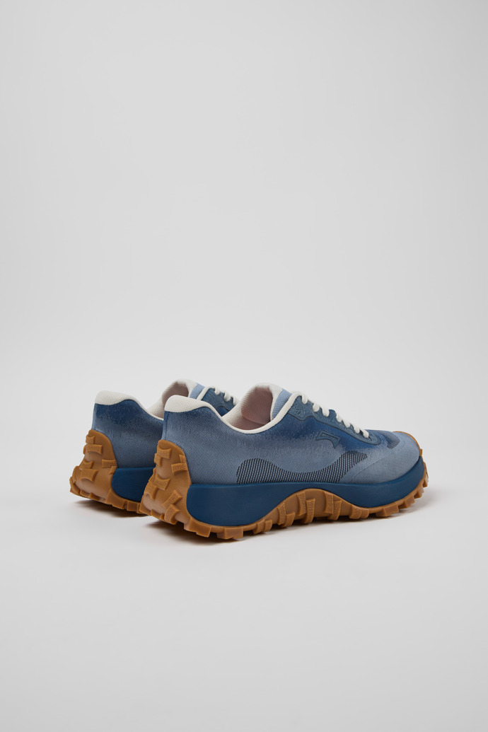 Drift Trail Zapatillas azules de materiales técnicos reciclados para mujer.