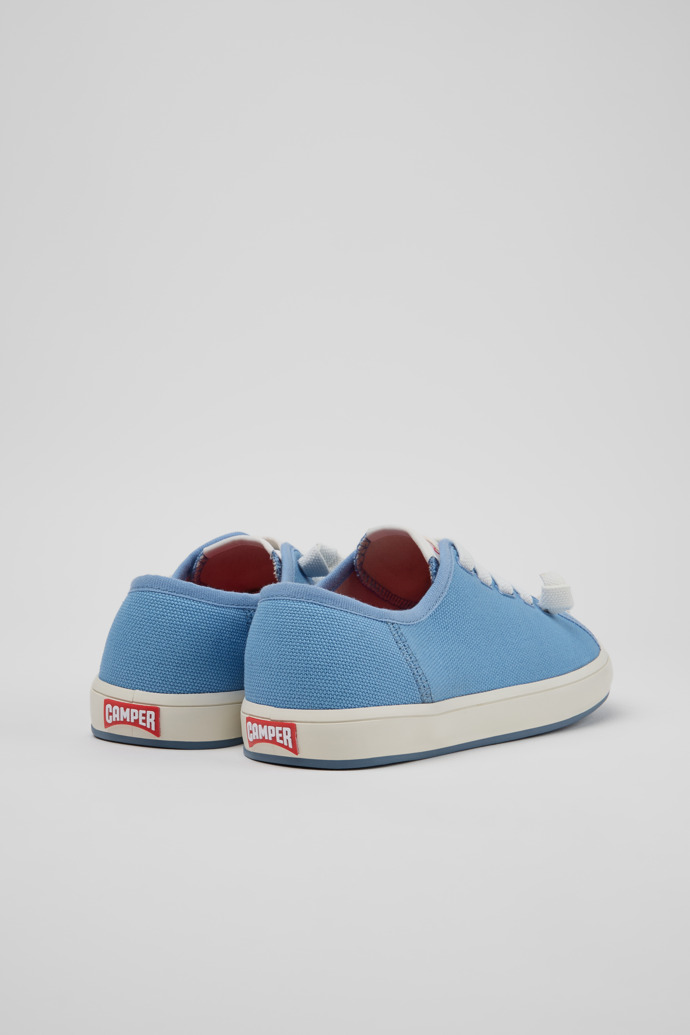 Peu Rambla II Zapatillas textiles azules para mujer.