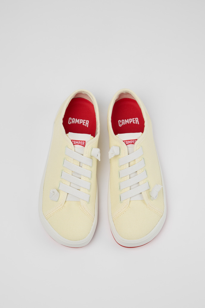 Peu Rambla II Zapatillas de textil amarillas para mujer.