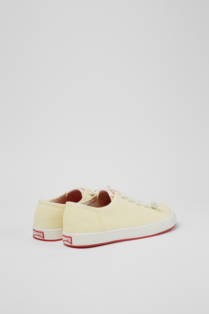 Peu Rambla II Zapatillas de textil amarillas para mujer.