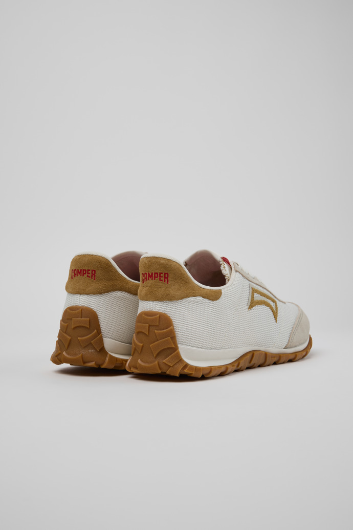 Back view of Drift Walk Multicolor Textile and Nubuck Leather Sneakers for Women.