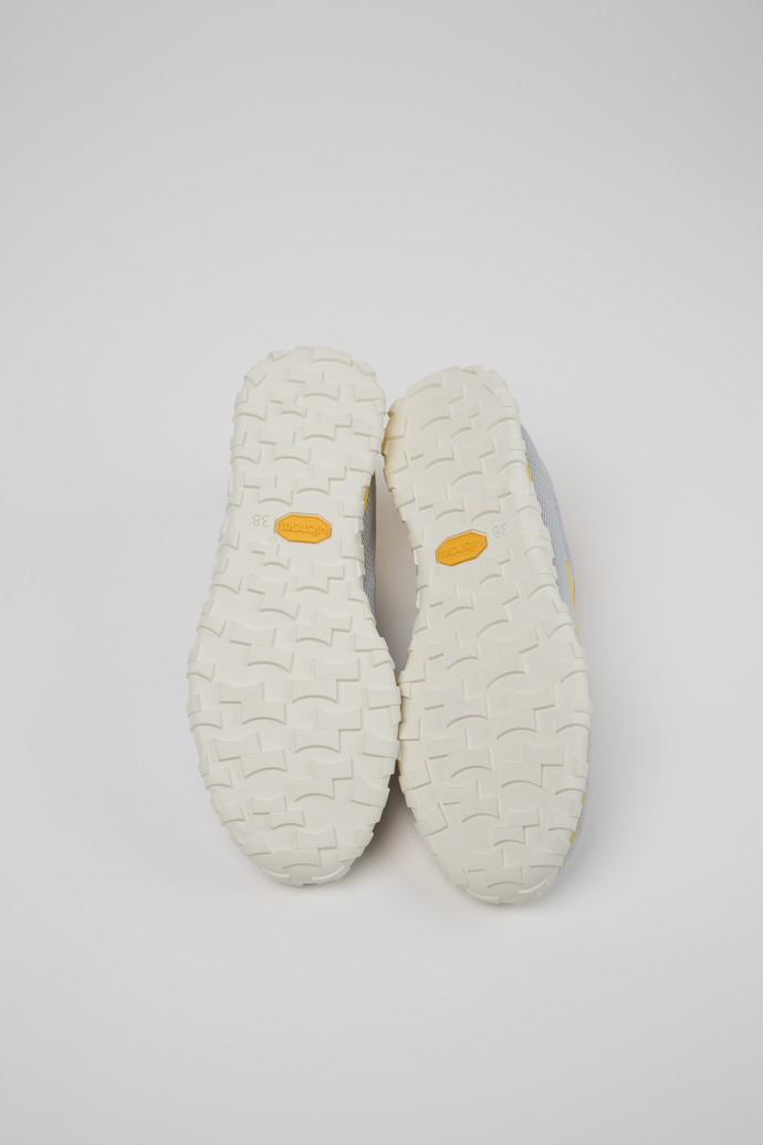 The soles of Drift Walk Multicolor Textile and Nubuck Leather Sneakers for Women.