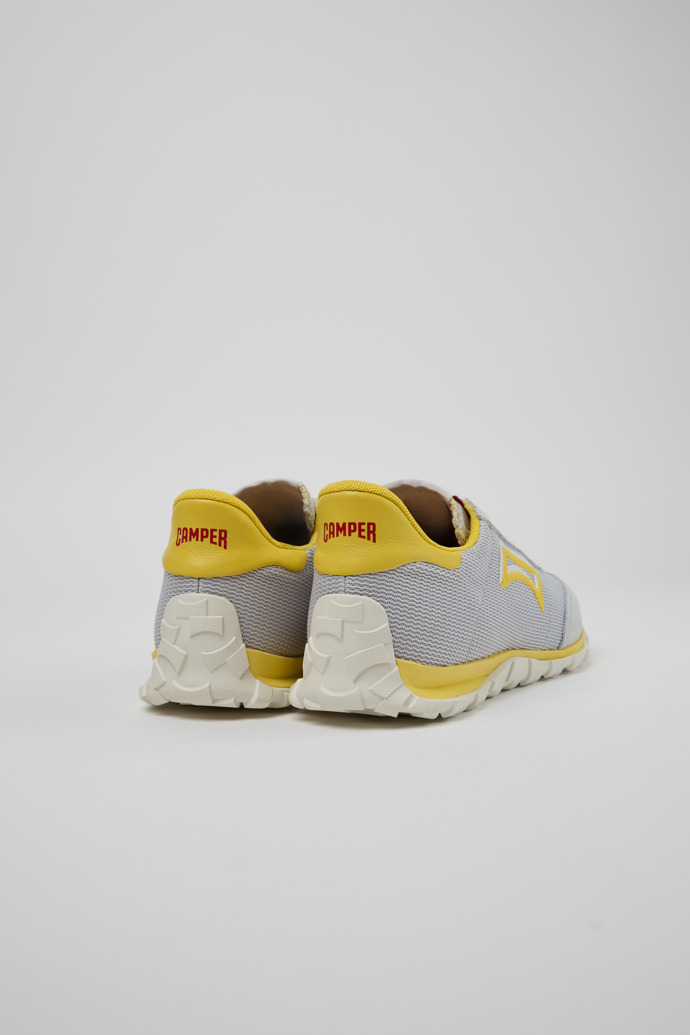 Back view of Drift Walk Multicolor Textile and Nubuck Leather Sneakers for Women.