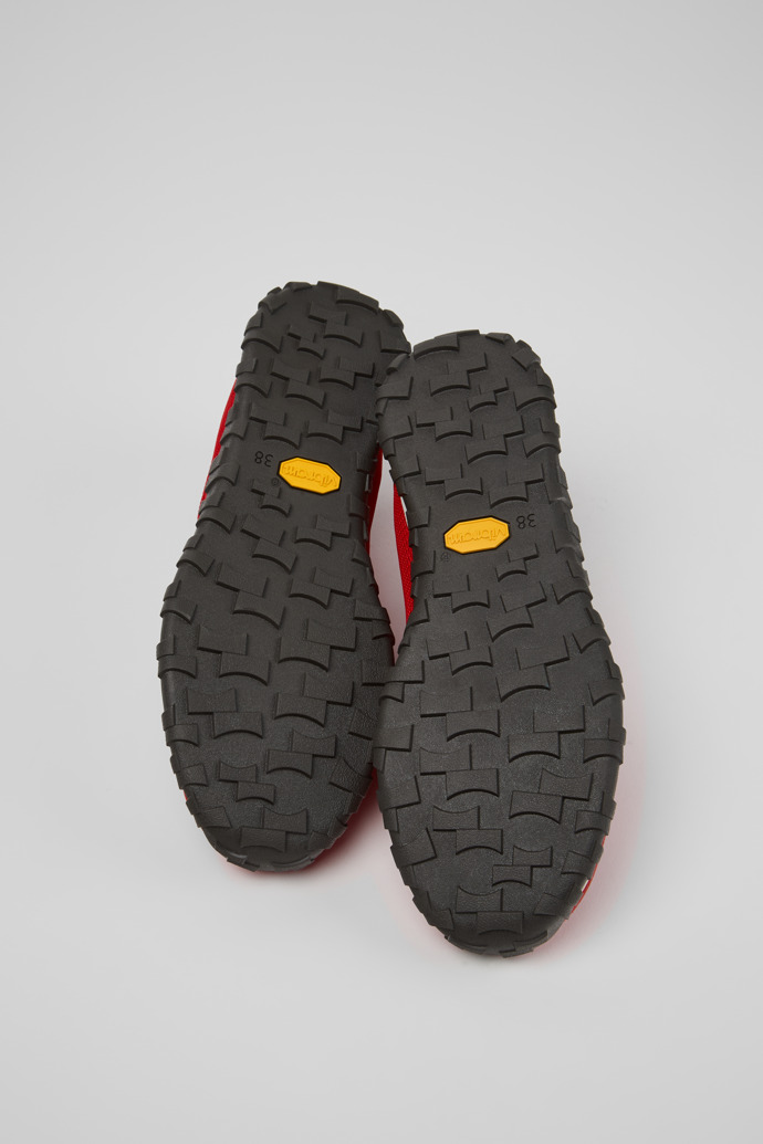 The soles of Drift Walk Multicolor Textile and Nubuck Sneakers for Women.