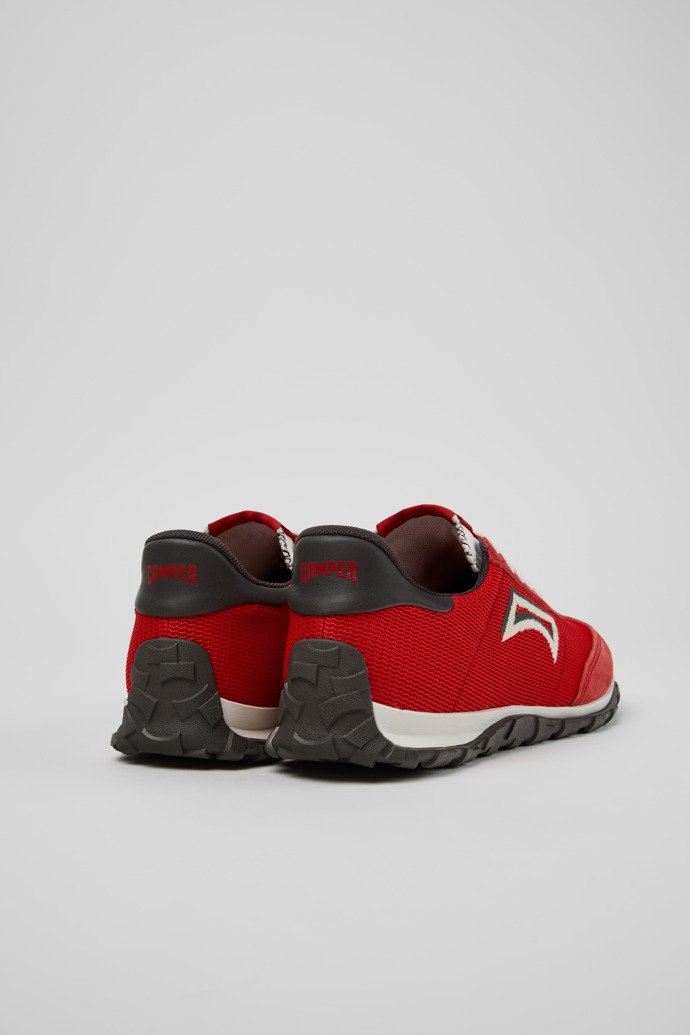 Back view of Drift Walk Multicolor Textile and Nubuck Sneakers for Women.