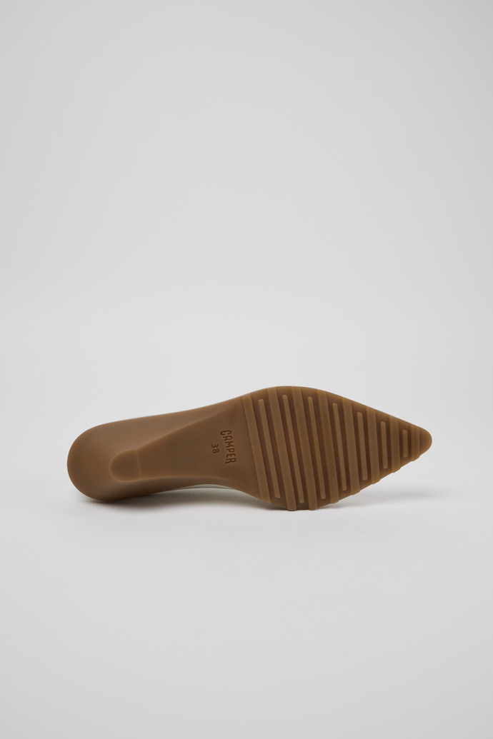 Anita Zapatos de piel blancos para mujer.