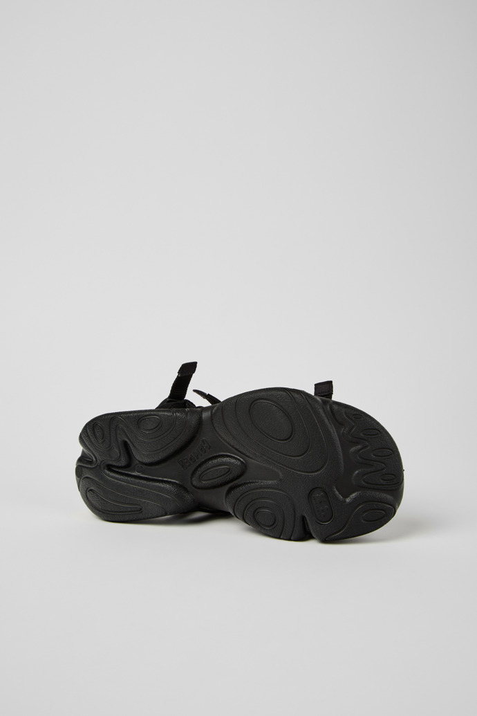 Karst Sandal Schwarze Textilsandalen Für Damen.