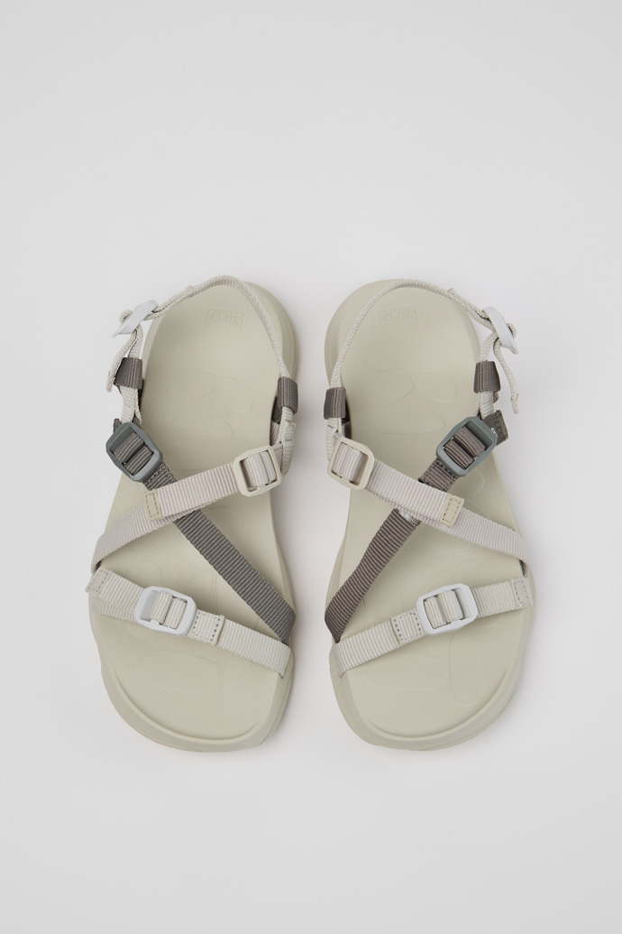 Karst Sandal Sandali in tessuto grigi e beige Da donna.