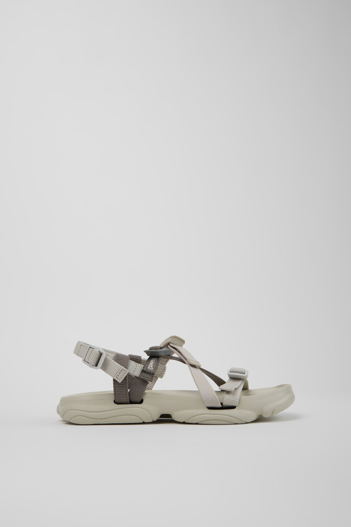 Karst Sandal Sandali in tessuto grigi e beige Da donna.