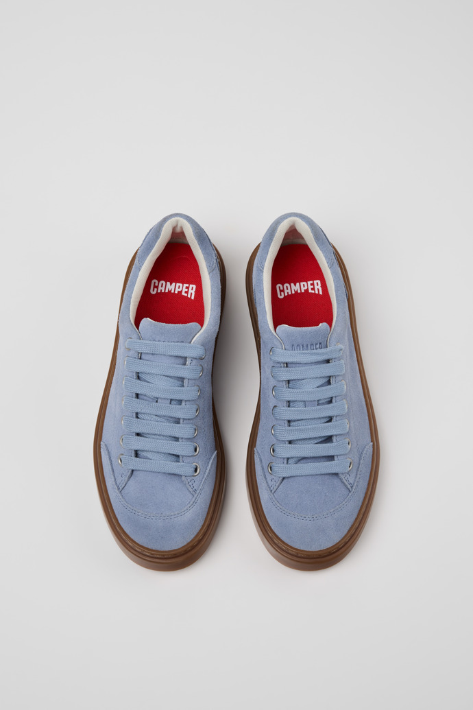 Runner Twentyfive Baskets en daim bleues Pour femme.