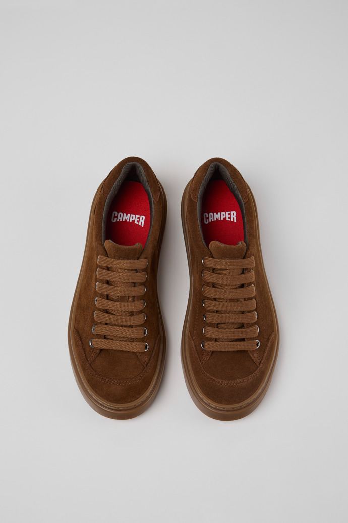 Runner Twentyfive Braune Wildleder-Sneaker für Damen.