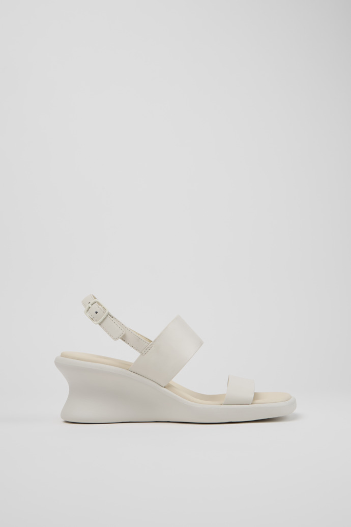 Louise Sandal Sandalias de piel blancas para mujer.