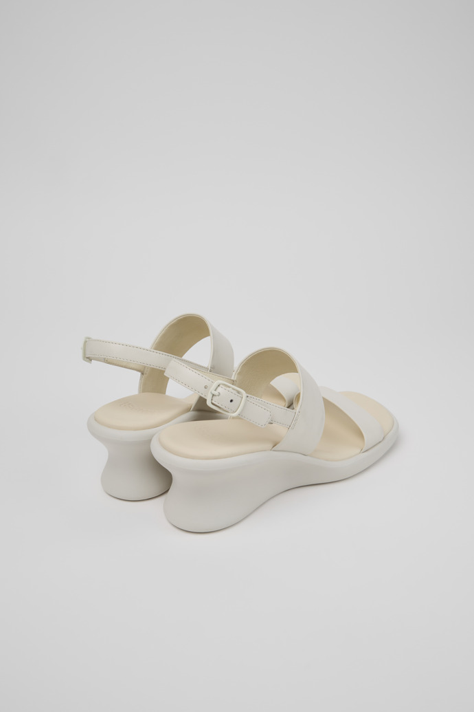 Louise Sandal Sandalias de piel blancas para mujer.