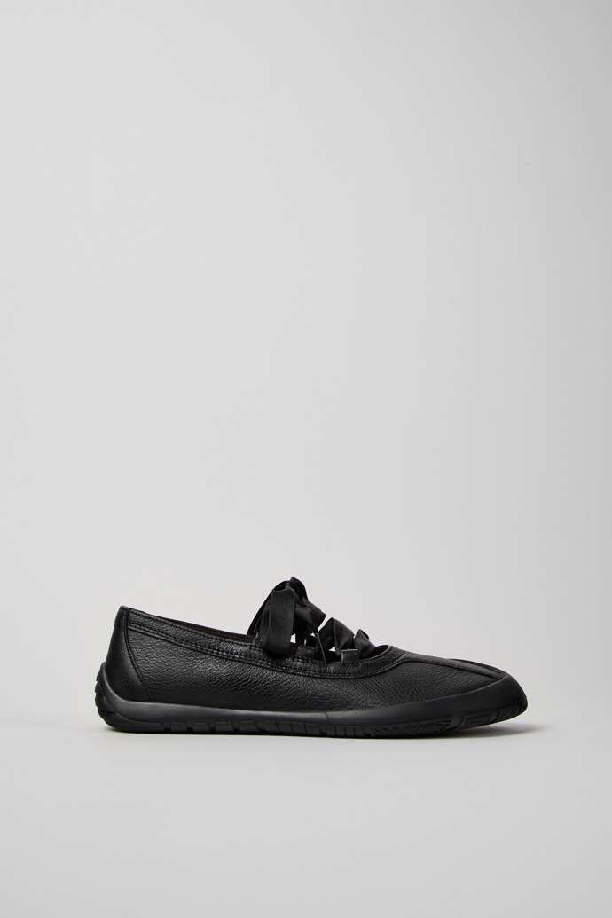 Peu Path+ Ballerines en cuir noir Pour femme.