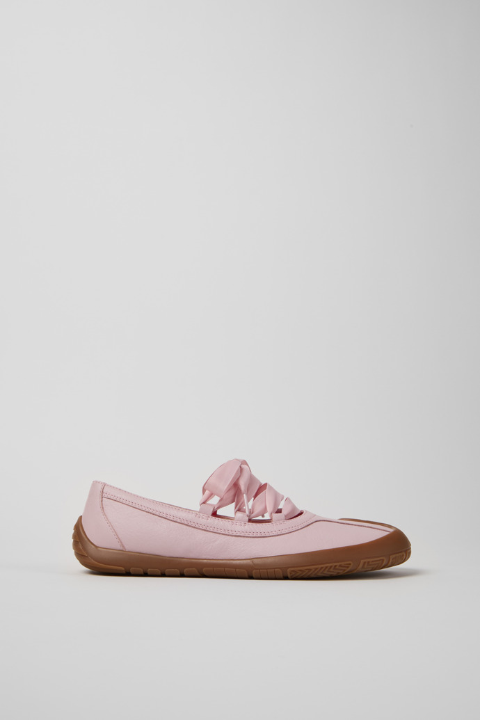 Peu Path+ Ballerines en cuir rose Pour femme.