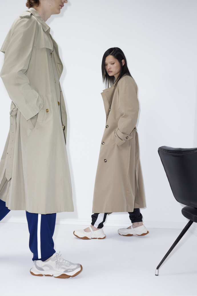 Karst 2 Zapatillas de piel blancas para mujer.