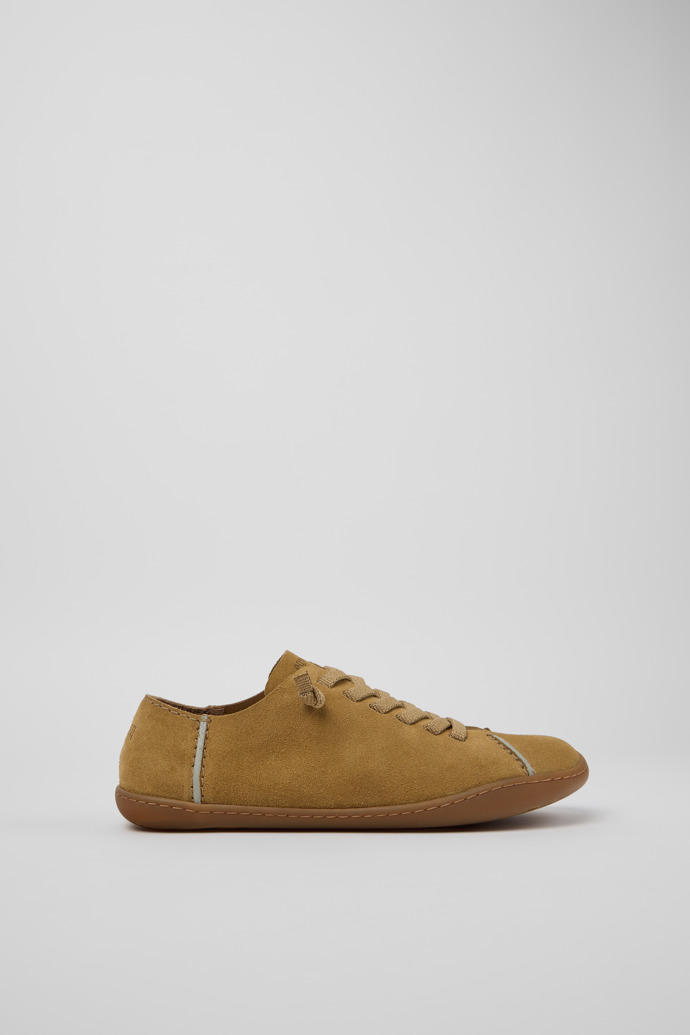 Twins Brązowe skórzane buty damskie.