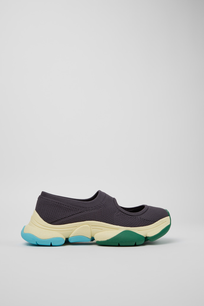 Camper x ISSEY MIYAKE - Karst Finch Sneakers grises de materiales de alta tecnología para mujer.