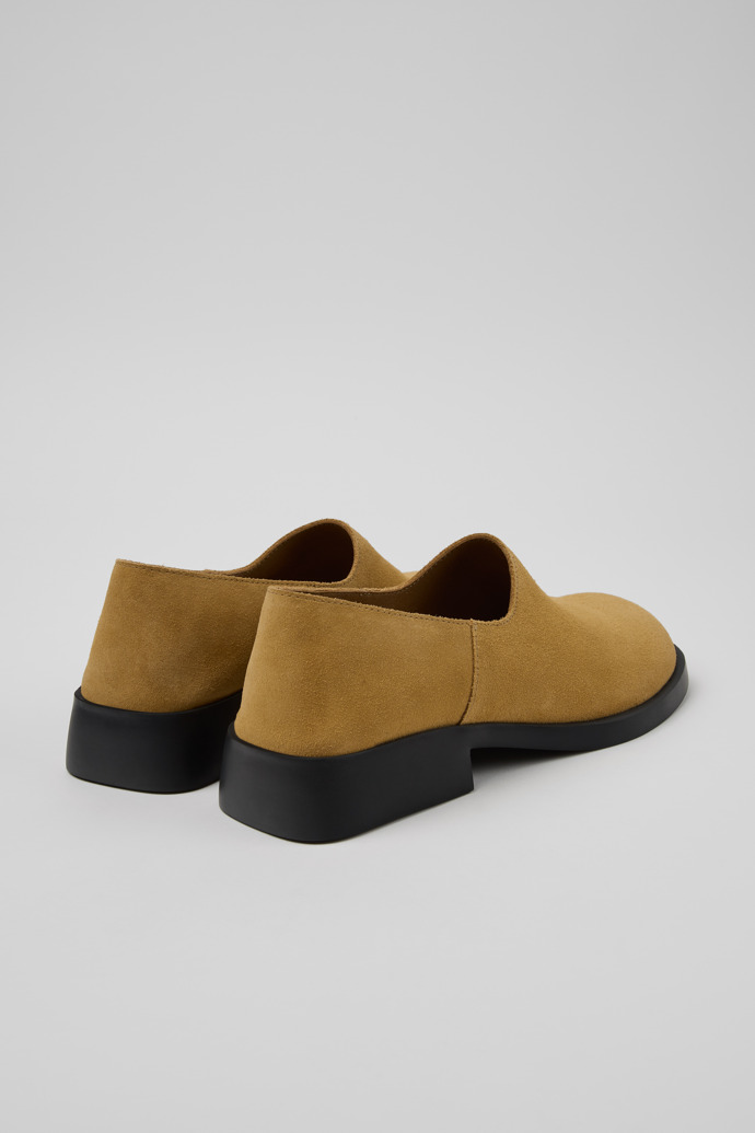 Donna Mocasines de piel de serraje marrones para mujer.